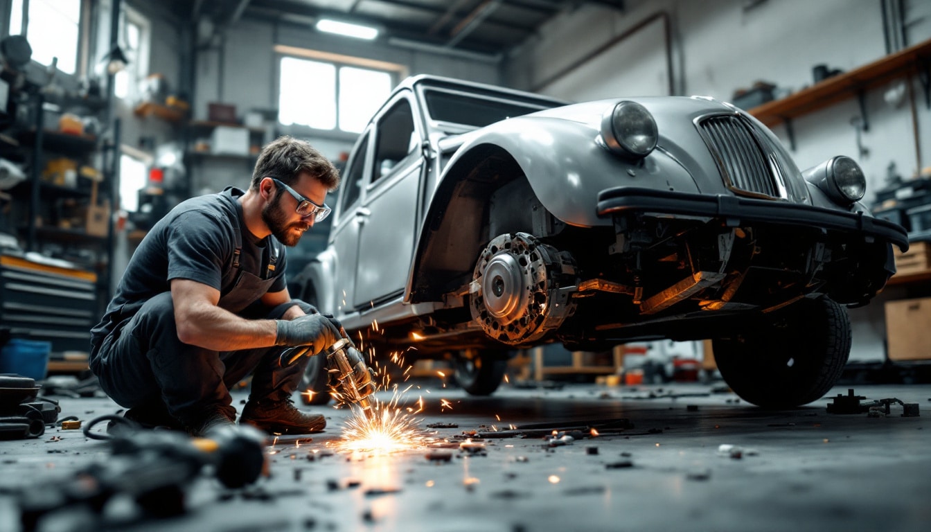 découvrez les techniques et astuces essentielles pour souder le bas de caisse d’une 2cv. conseils pratiques, étapes clés et erreurs à éviter pour réussir la restauration de votre citroën classique.