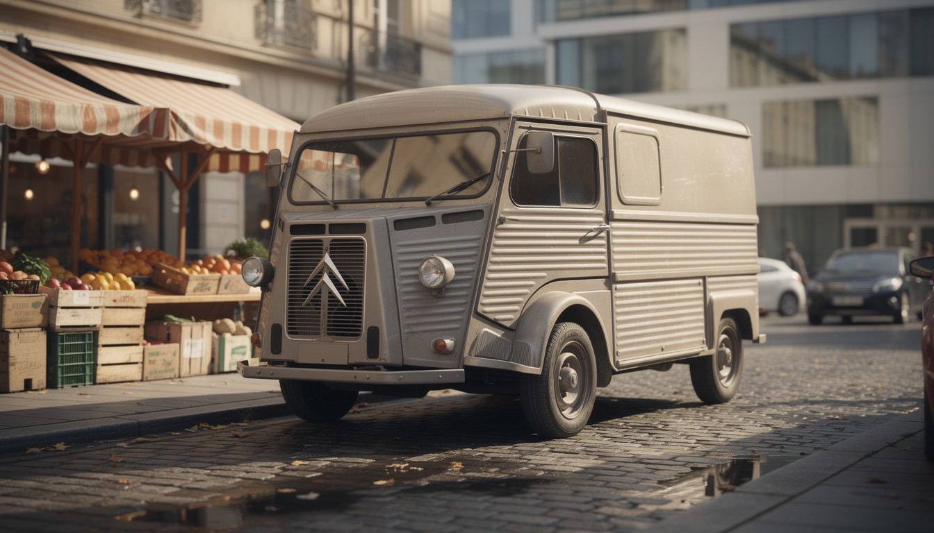 découvrez le citroën hy type h, le fourgon mythique qui a su traverser les époques avec son design unique et sa robustesse légendaire, symbole de l'innovation française.