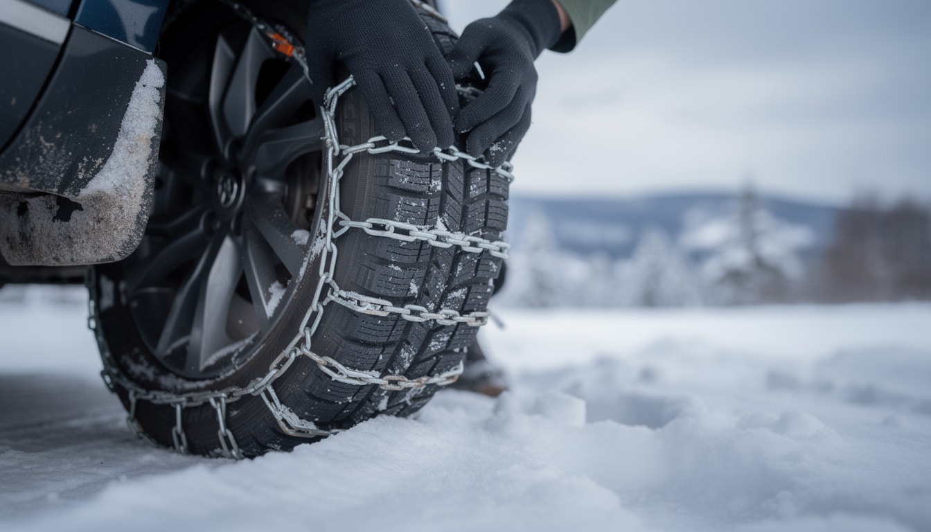 découvrez la méthode simple et détaillée pour mettre des chaînes à neige facilement, même si vous êtes débutant. suivez notre guide pas à pas pour assurer votre sécurité sur la route enneigée.