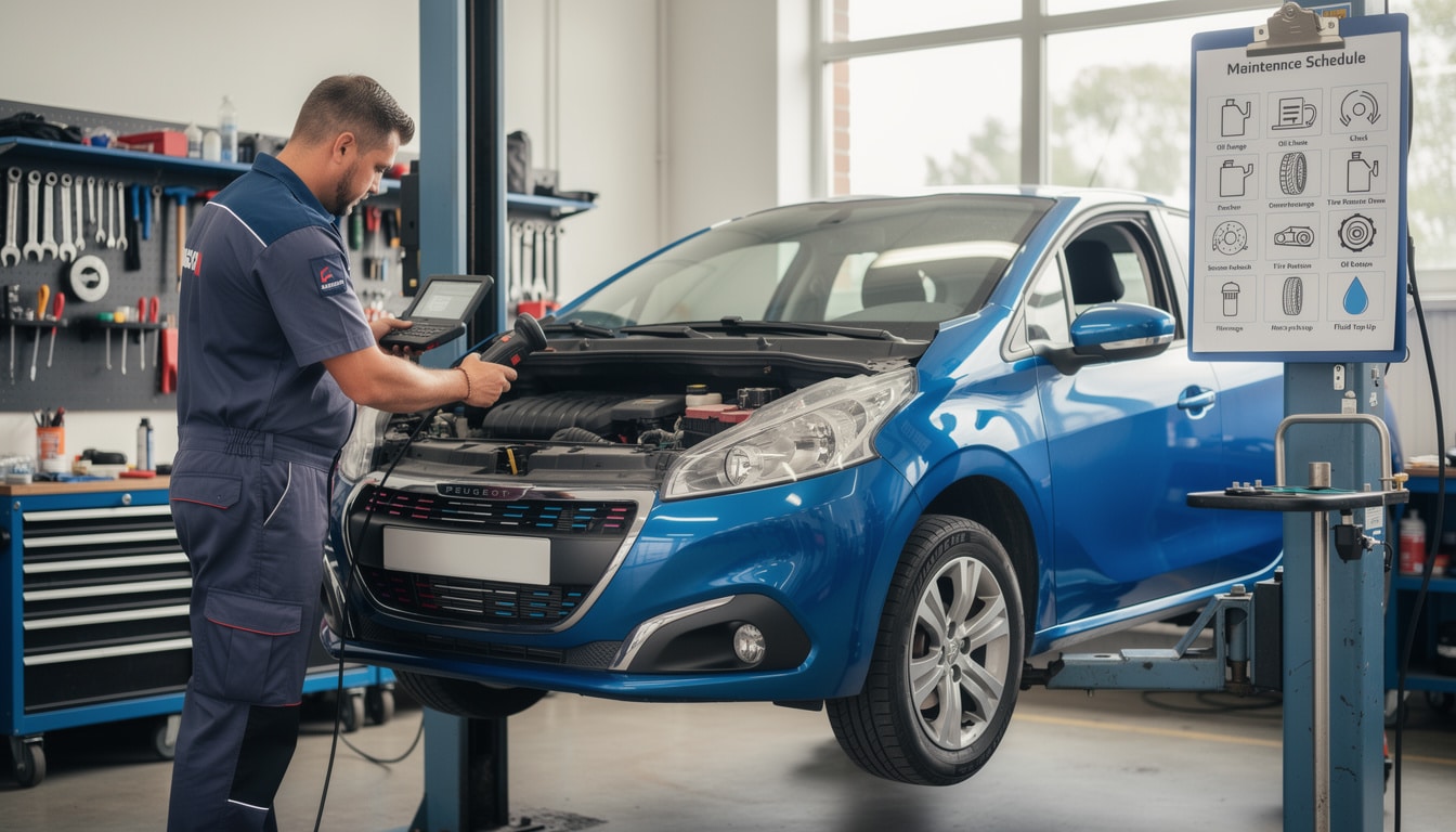 découvrez les coûts réels et les intervalles recommandés pour l'entretien de votre peugeot 208 afin d'assurer sa performance et sa longévité.