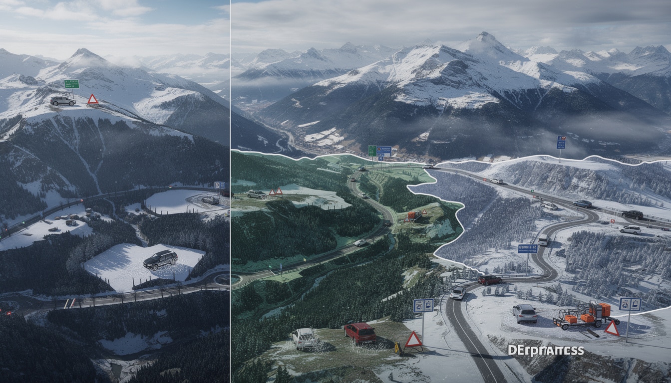 découvrez les équipements obligatoires selon la loi montagne pour chaque département afin de circuler en toute sécurité en hiver.