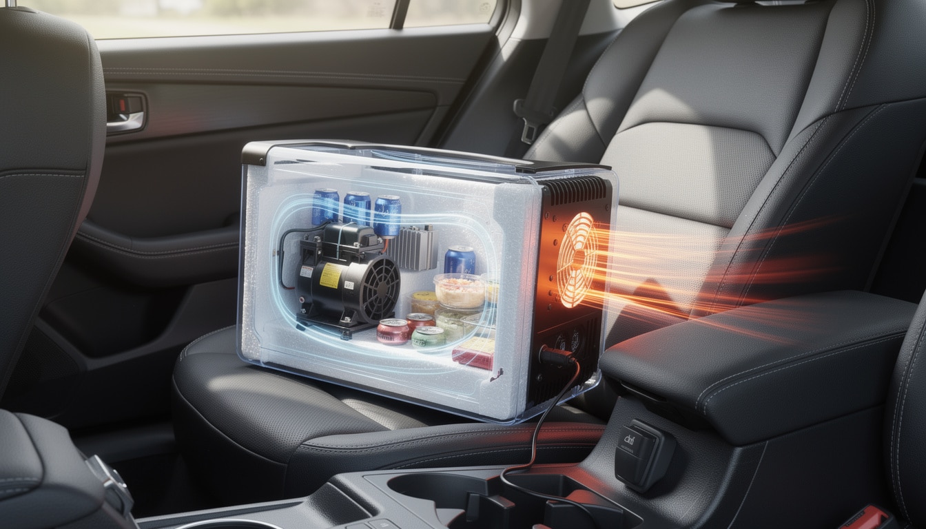 découvrez comment fonctionne une glacière électrique de voiture, ses avantages et conseils pour bien l'utiliser lors de vos trajets.