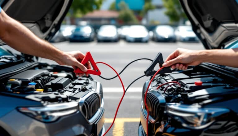 apprenez à démarrer votre voiture avec des câbles de démarrage grâce à notre mode d'emploi simple et clair, idéal pour dépanner rapidement une batterie à plat.