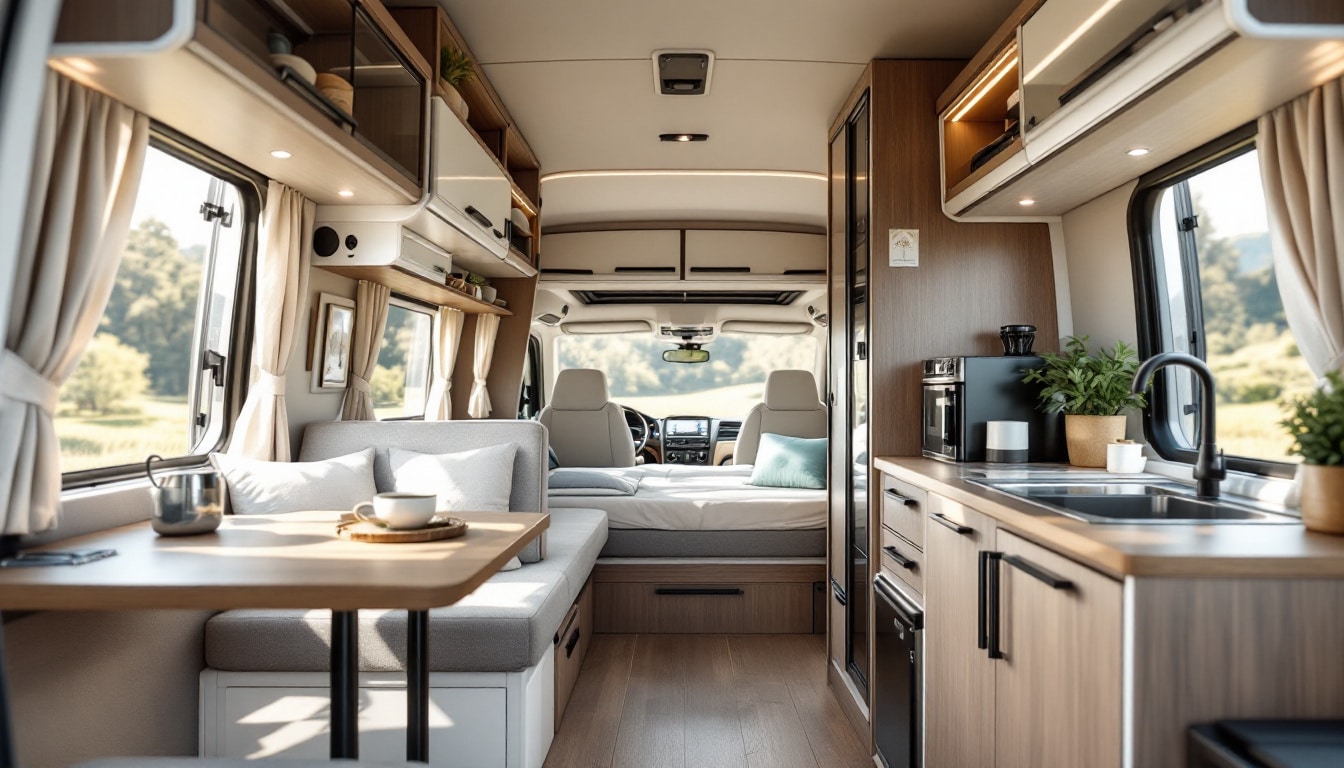 découvrez des astuces pratiques et des solutions efficaces pour optimiser l'espace dans votre camping-car et voyager confortablement en maximisant chaque coin.